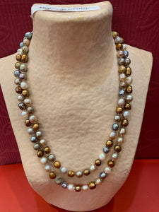 Sautoir en perles baroque(Sau006)