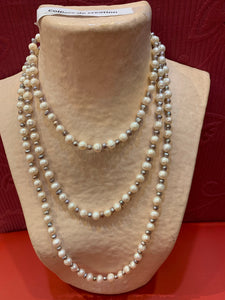 Sautoir en perles baroque(Sau023)