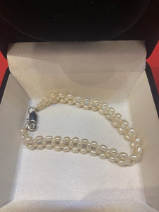 Bracelet en perles de culture d’eau douce(Br017)