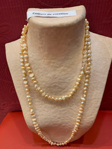 Sautoir en perles baroque(Sau002)