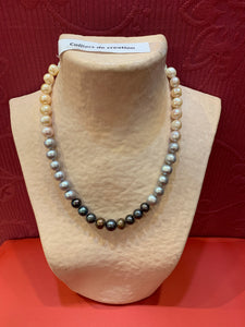 Collier en perles baroque(Co051)