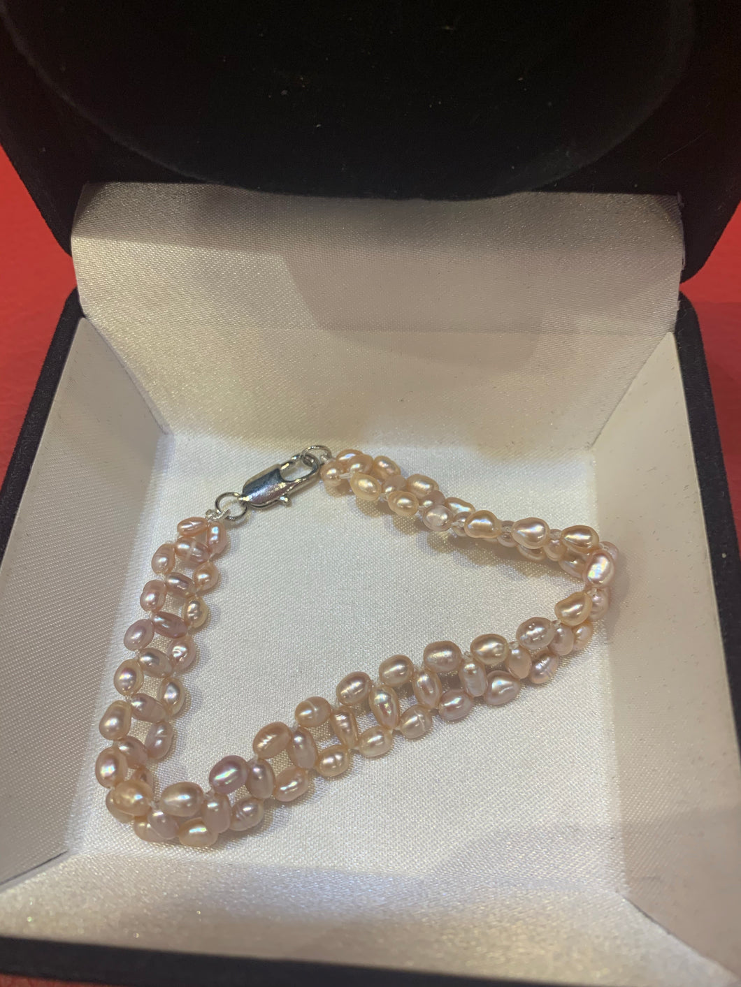Bracelet en perles  de culture d’eau douce(Br018)